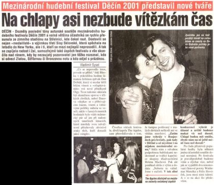 Blesk 26. 06. 2001