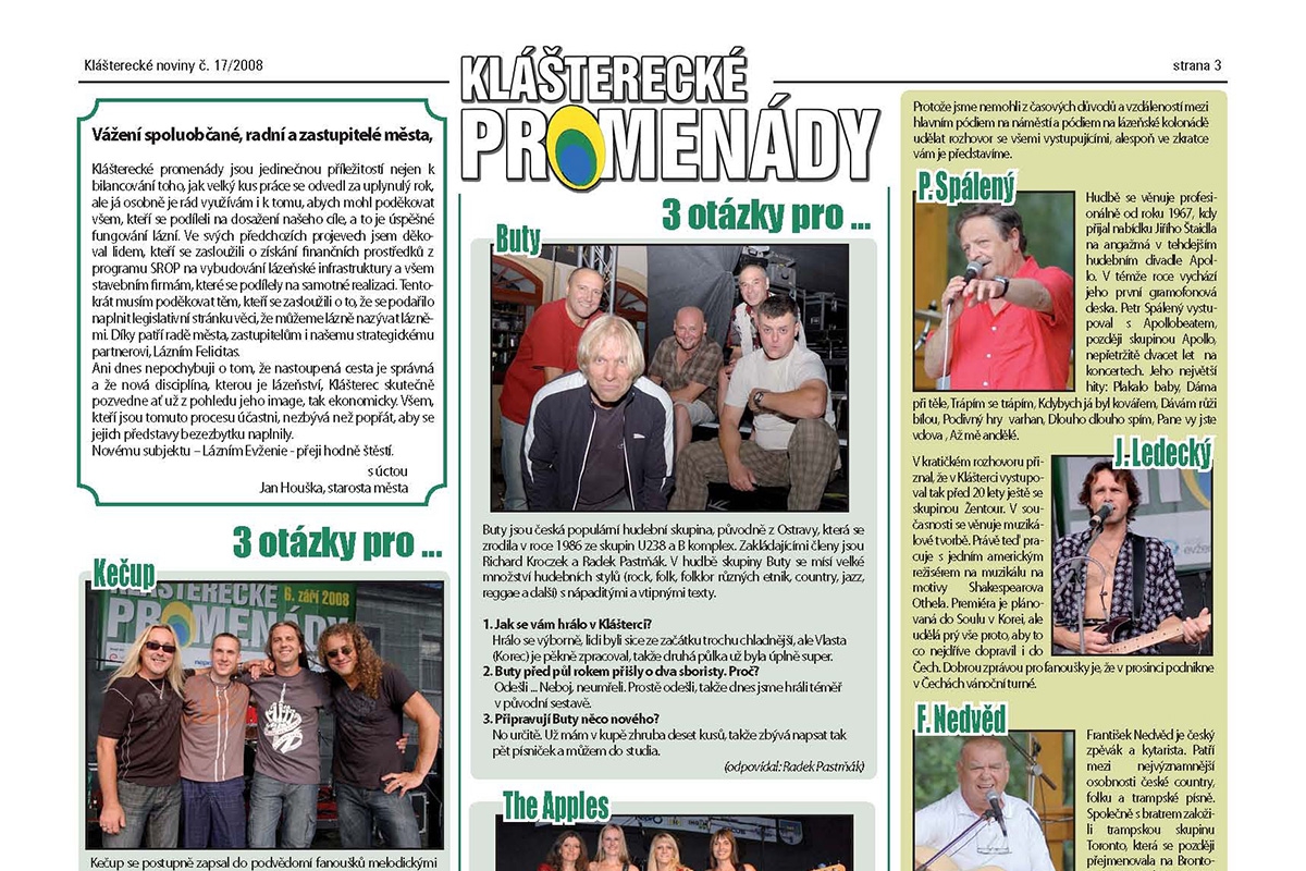 Klášterecké promenády 2008